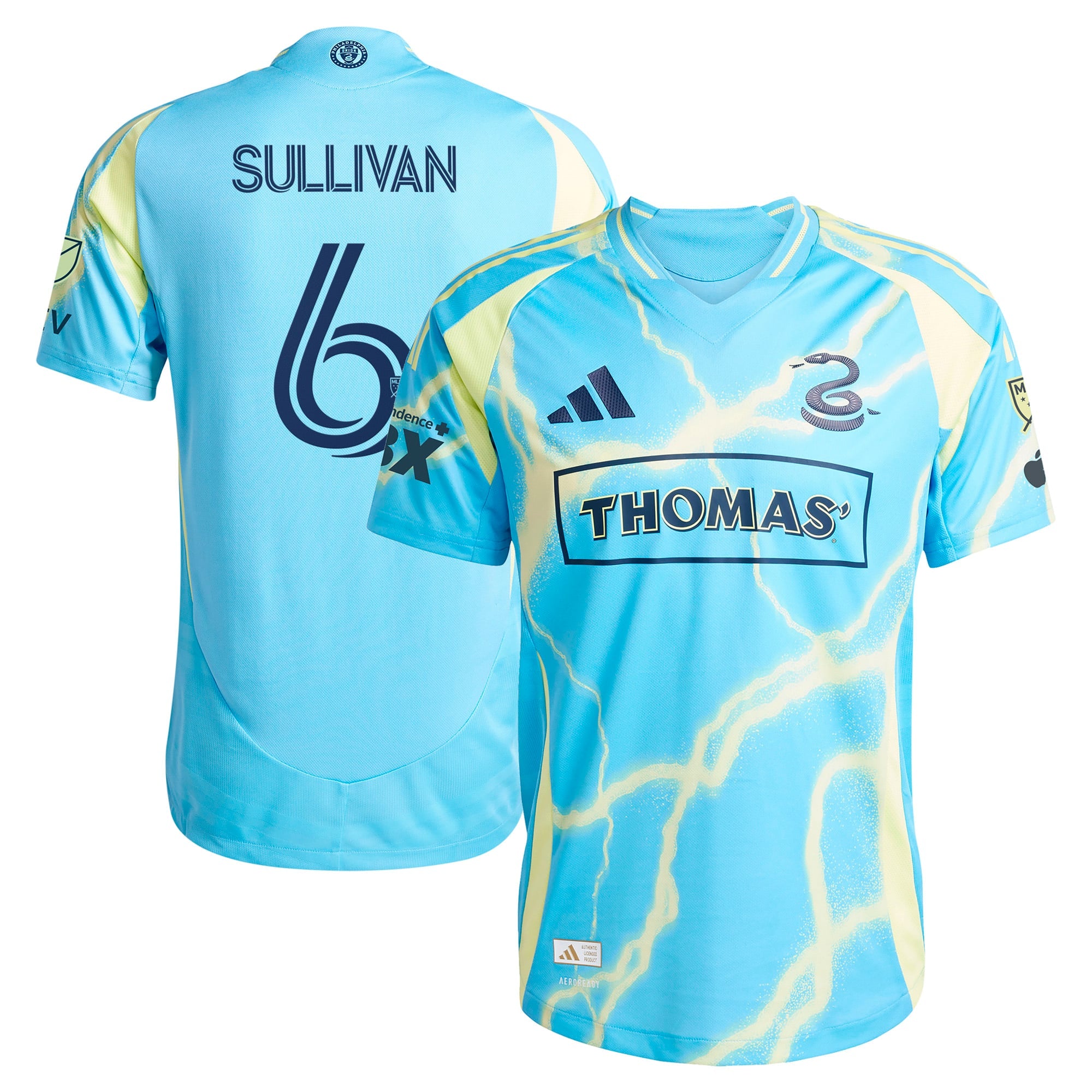 Adidas Cavan Sullivan Philadelphia Union 2025 Authentic Player Jersey