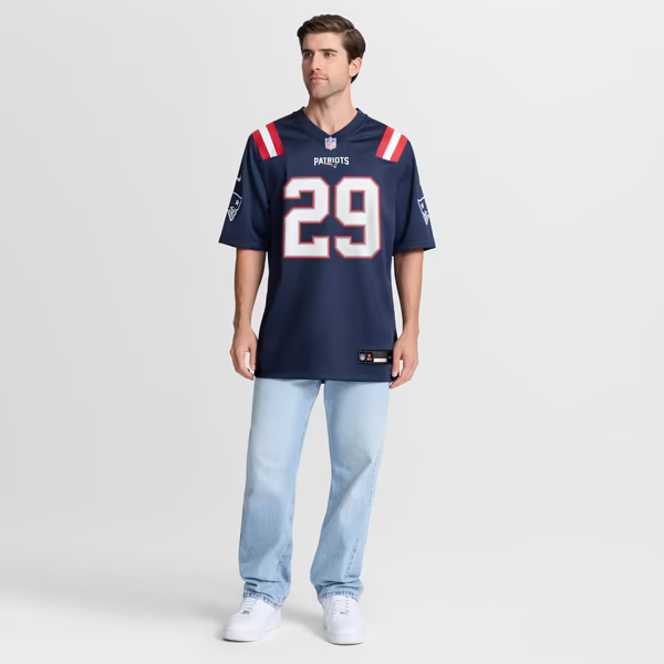 Nike New England Patriots Channing Canada Game Jersey