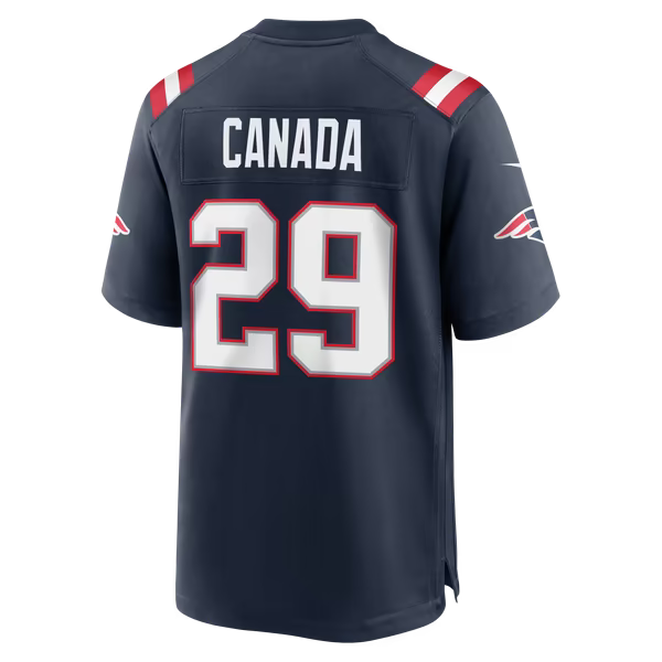 Nike New England Patriots Channing Canada Game Jersey