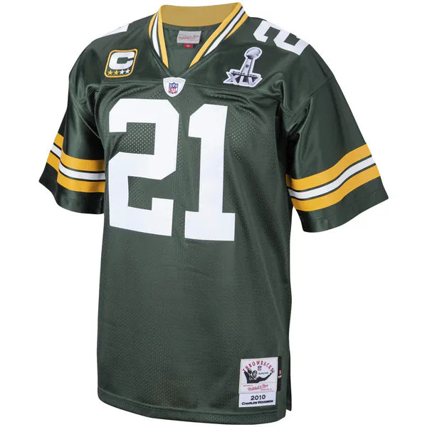 Charles Woodson Green Bay Packers Mitchell & Ness Authentic Throwback Retired Player Jersey