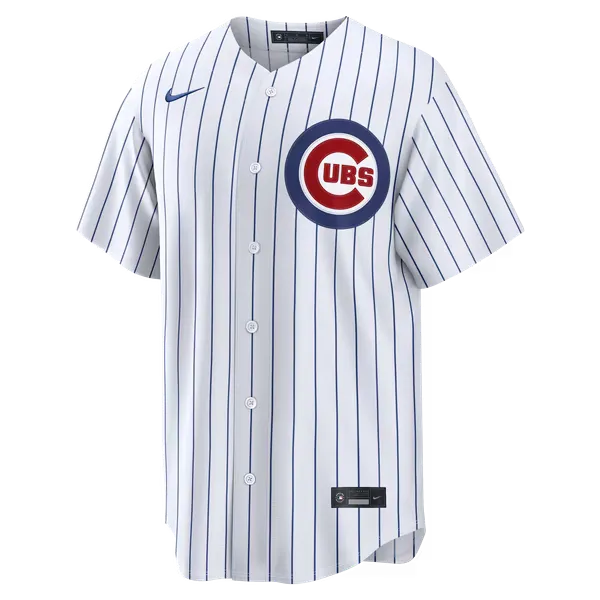 Chicago Cubs White Home Jersey (Pete Crow-Armstrong)