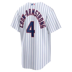 Chicago Cubs White Home Jersey (Pete Crow-Armstrong)