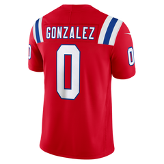 Nike Christian Gonzalez New England Patriots Vapor F.U.S.E. Limited Jersey