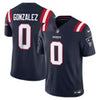 Nike Christian Gonzalez New England Patriots Vapor F.U.S.E. Limited Jersey