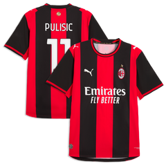 Puma Christian Pulisic AC Milan 2026/27 Home Authentic Jersey