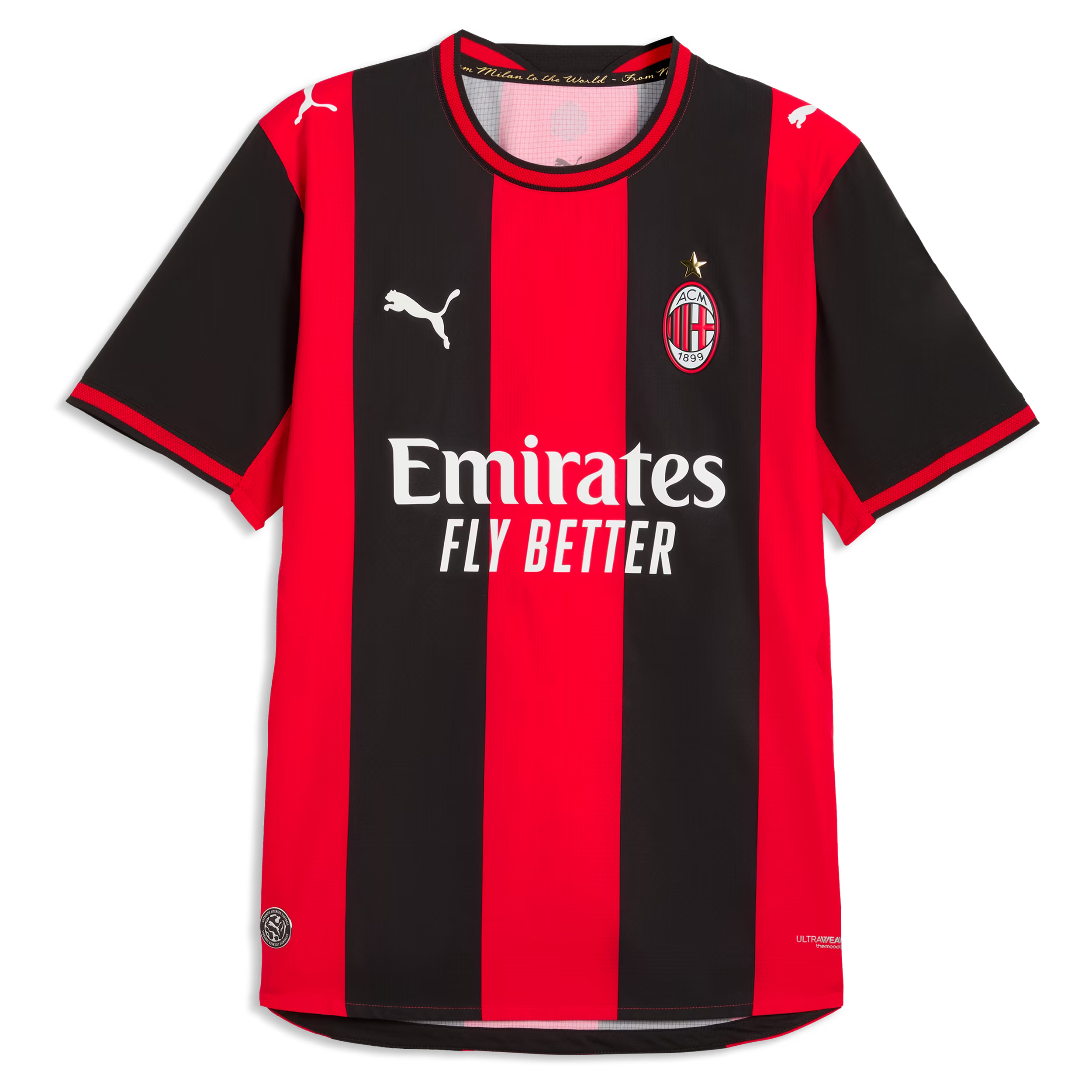 Puma Christian Pulisic AC Milan 2026/27 Home Authentic Jersey