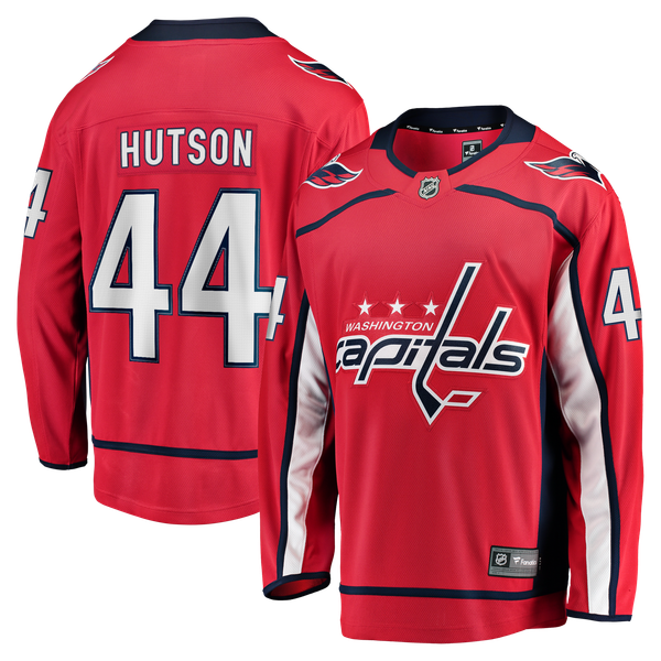 Fanatics Cole Hutson Washington Capitals Home Breakaway Jersey