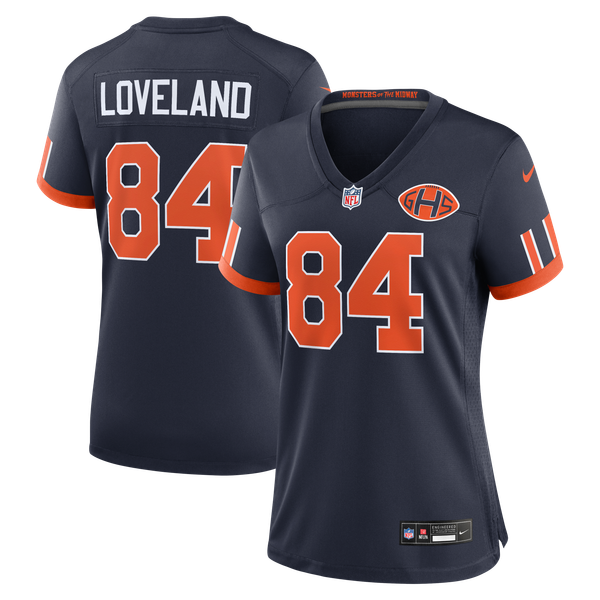Colston Loveland Chicago Bears Nike Women's 2026 Rivalries Collection Game Jersey