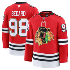 Fanatics Connor Bedard Chicago Blackhawks Centennial Premium Player Jersey