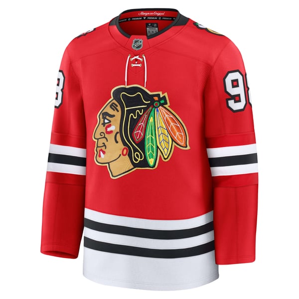 Fanatics Connor Bedard Chicago Blackhawks Centennial Premium Player Jersey