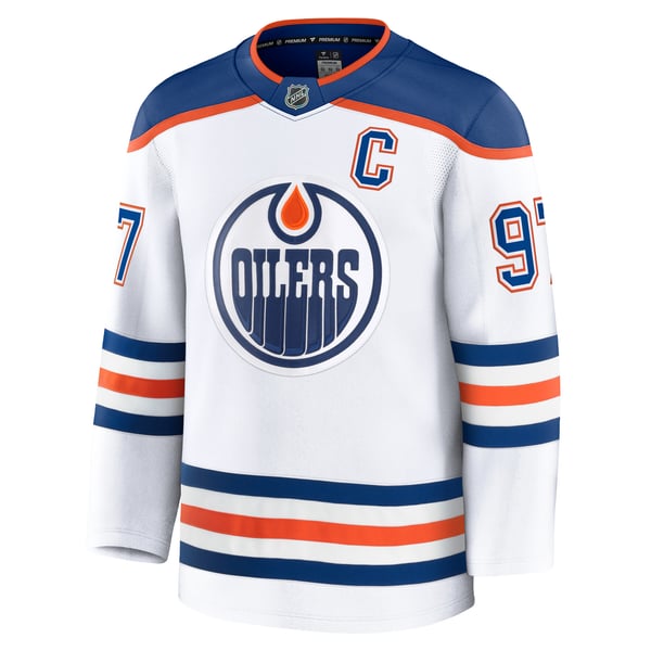 Fanatics Connor McDavid Edmonton Oilers Away Premium Jersey