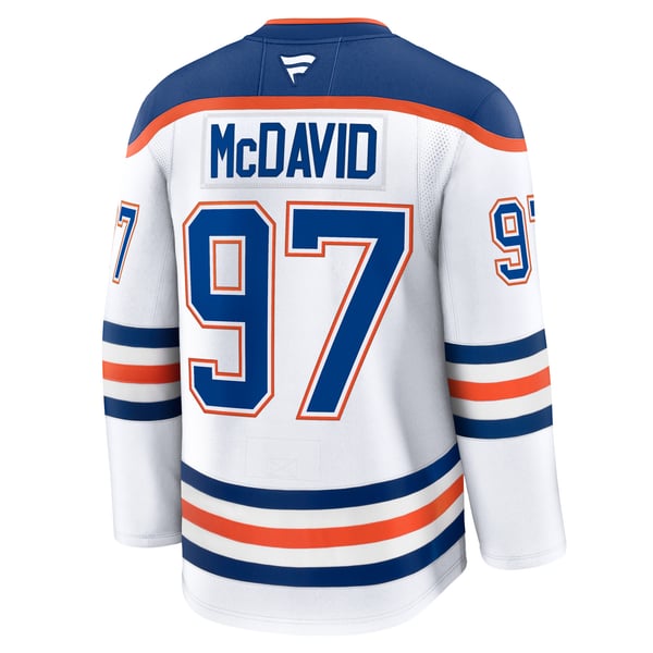 Fanatics Connor McDavid Edmonton Oilers Away Premium Jersey