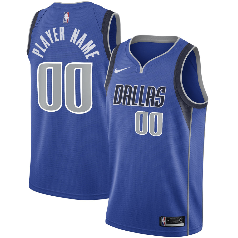 Nike Dallas Mavericks Icon Edition Custom Swingman Jersey