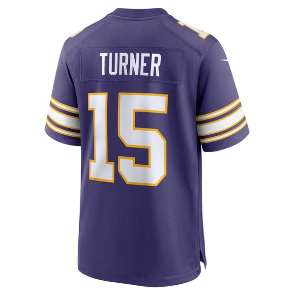 Nike Dallas Turner Minnesota Vikings Alternate Game Jersey