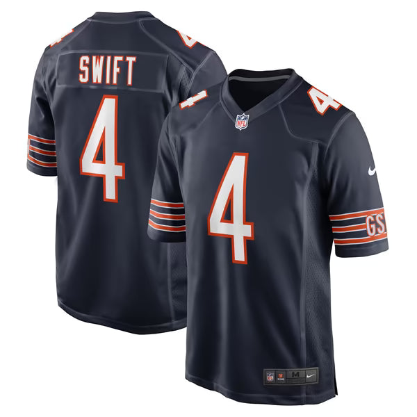 Nike D'Andre Swift Chicago Bears Game Jersey