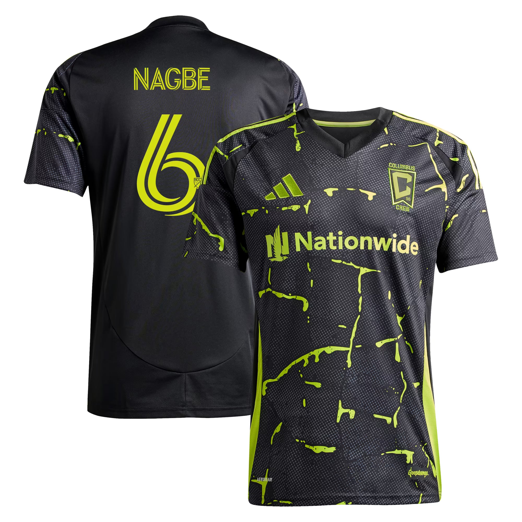 Darlington Nagbe Columbus Crew adidas 2025 The Goosebumps Kit Replica Player Jersey