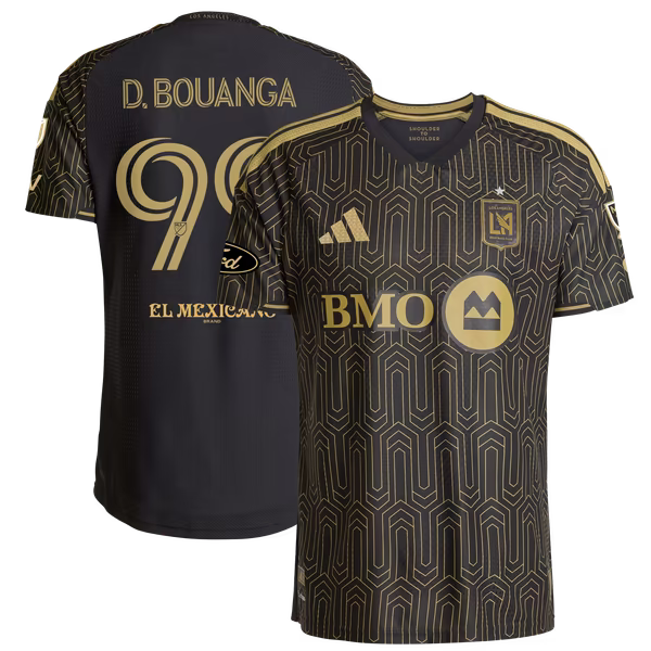 adidas Denis Bouanga LAFC 2026 Primary Authentic Patch Jersey