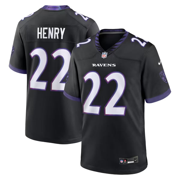 Nike Derrick Henry Baltimore Ravens Alternate Game Jersey