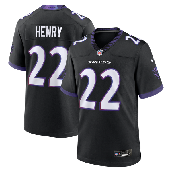 Nike Derrick Henry Baltimore Ravens Alternate Game Jersey