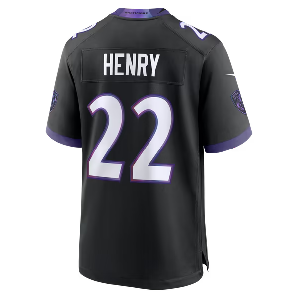 Nike Derrick Henry Baltimore Ravens Alternate Game Jersey