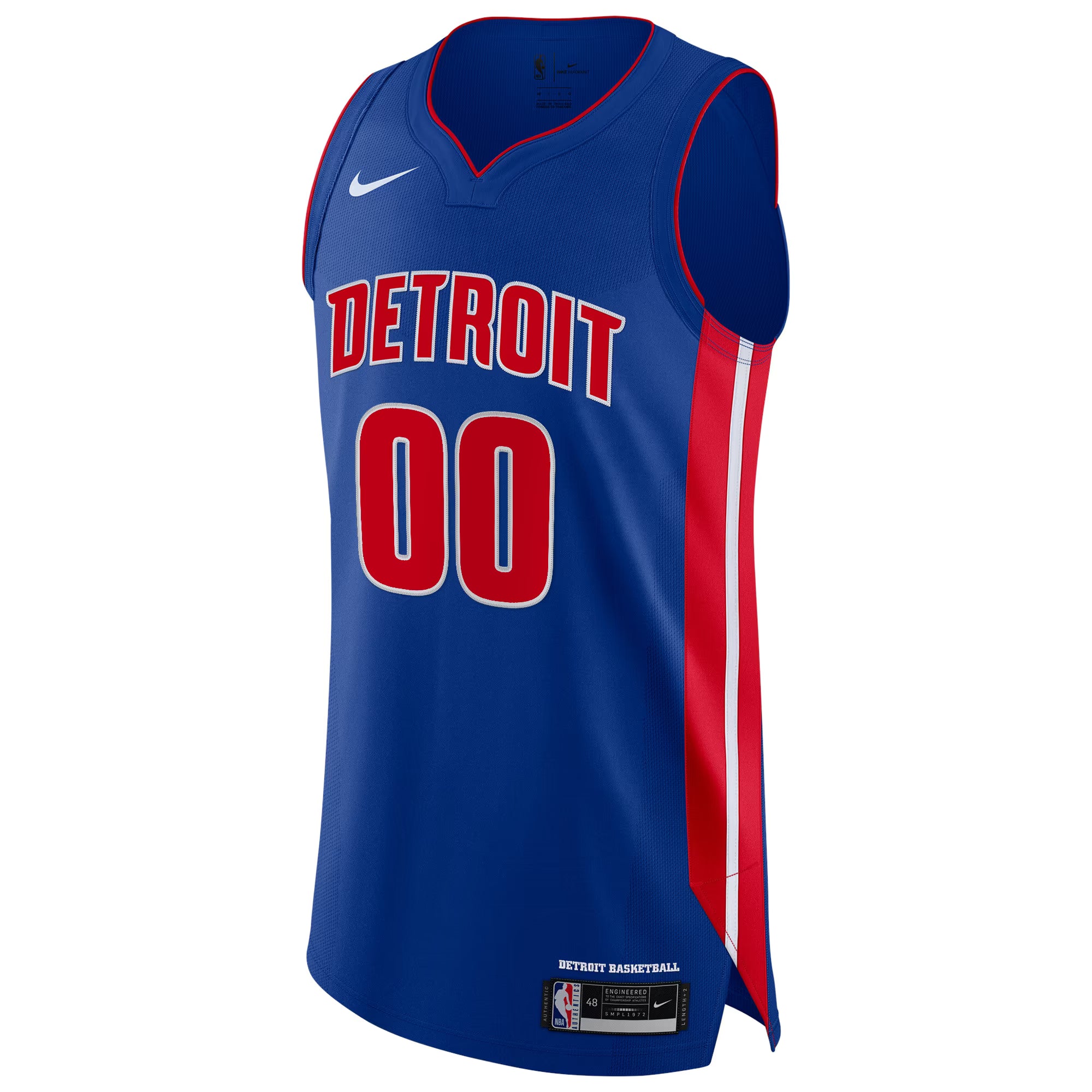 Nike Detroit Pistons Icon Edition Authentic Custom Jersey