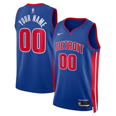 Nike Detroit Pistons Icon Edition Swingman Custom Jersey