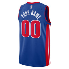Nike Detroit Pistons Icon Edition Swingman Custom Jersey