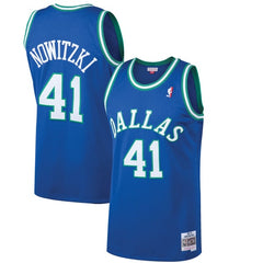 Dirk Nowitzki Dallas Mavericks Mitchell & Ness Hardwood Classics Swingman Jersey