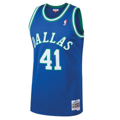 Dirk Nowitzki Dallas Mavericks Mitchell & Ness Hardwood Classics Swingman Jersey