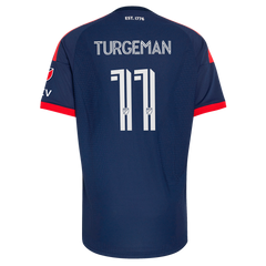 Dor Turgeman New England Revolution adidas 2026 Independence Day Authentic Patch Jersey