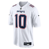 Nike Drake Maye New England Patriots Game Jersey