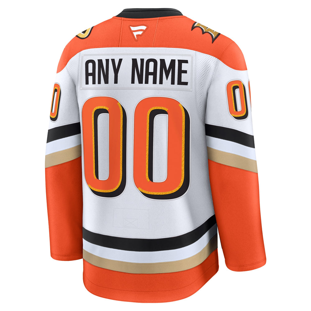 Fanatics Anaheim Ducks Away Premium Custom Jersey