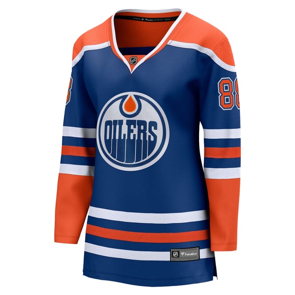 Fanatics Andrew Mangiapane Edmonton Oilers Women's Home Breakaway Jersey