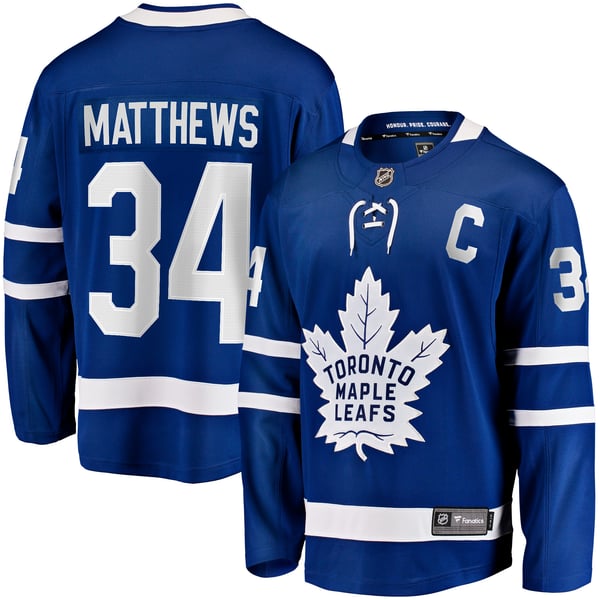 Fanatics Auston Matthews Toronto Maple Leafs Breakaway Player Jersey