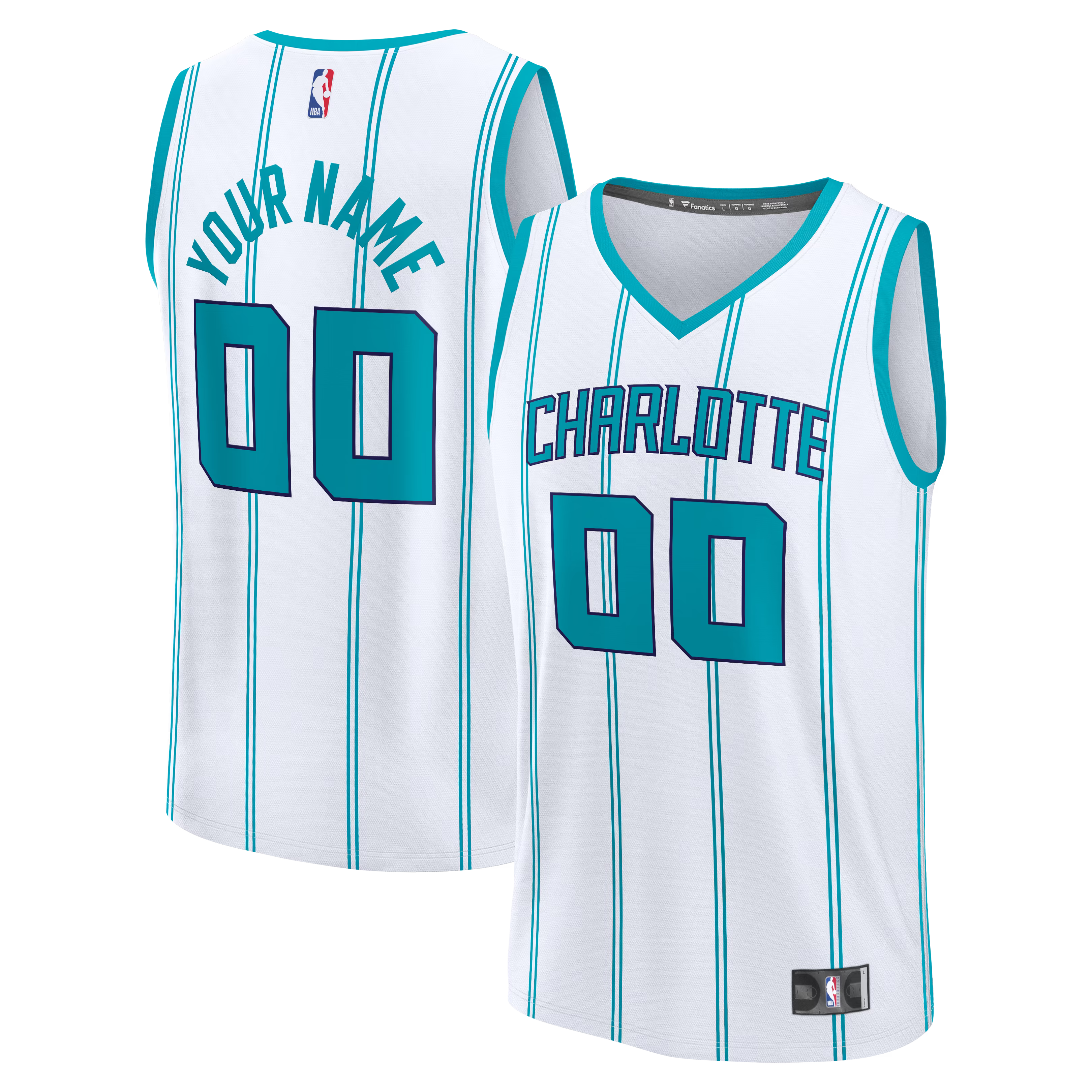Fanatics Charlotte Hornets Icon Edition Custom Jersey