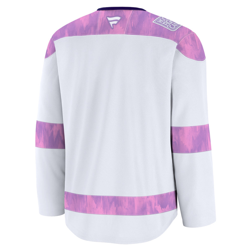 Fanatics Chicago Blackhawks Hockey Fights Cancer Practice Jersey