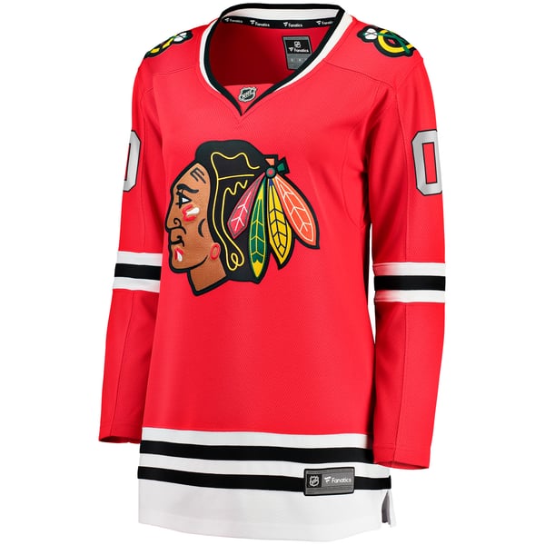 Fanatics Chicago Blackhawks Women's Home Breakaway Custom Jersey