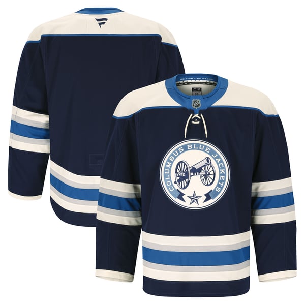 Fanatics Columbus Blue Jackets Alternate Authentic Pro Jersey Navy