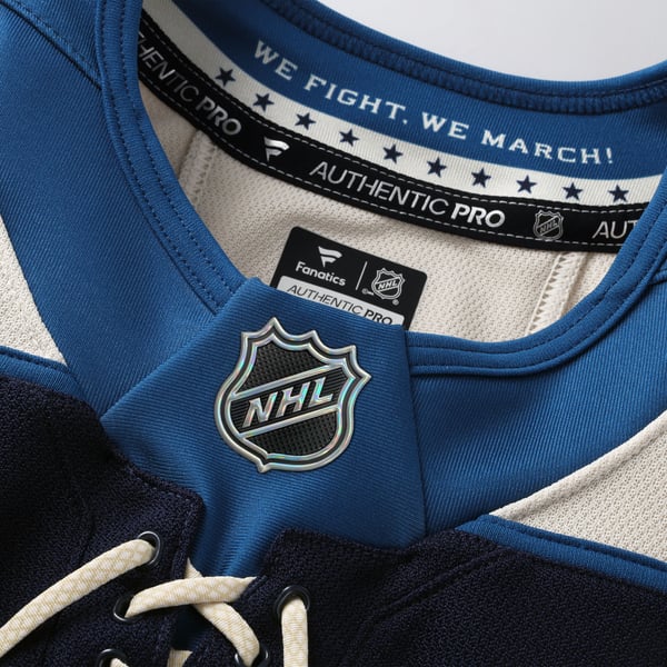 Fanatics Columbus Blue Jackets Alternate Authentic Pro Jersey Navy