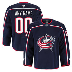 Fanatics Columbus Blue Jackets Home Authentic Pro Custom Jersey