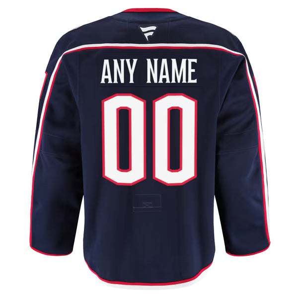 Fanatics Columbus Blue Jackets Home Authentic Pro Custom Jersey