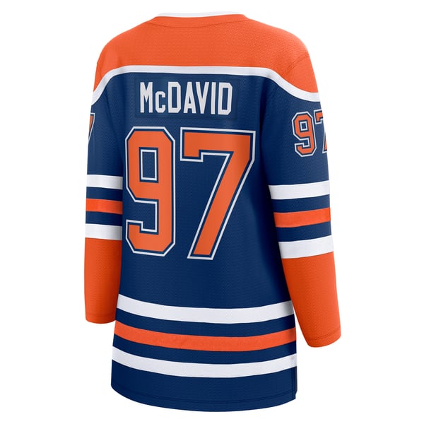 Fanatics Connor McDavid Edmonton Oilers Women's Home Breakaway Jersey