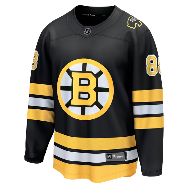 Fanatics David Pastrnak Boston Bruins Home Breakaway Jersey