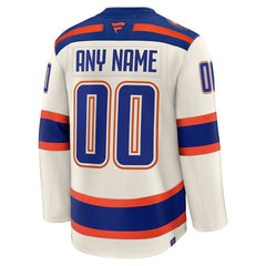 Fanatics Edmonton Oilers Alternate Premium Custom Jersey