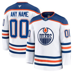 Fanatics Edmonton Oilers Away Premium Custom Jersey