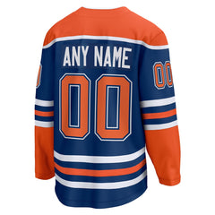 Fanatics Edmonton Oilers Home Breakaway Custom Jersey