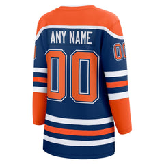 Fanatics Edmonton Oilers Women's Home Breakaway Custom Jersey