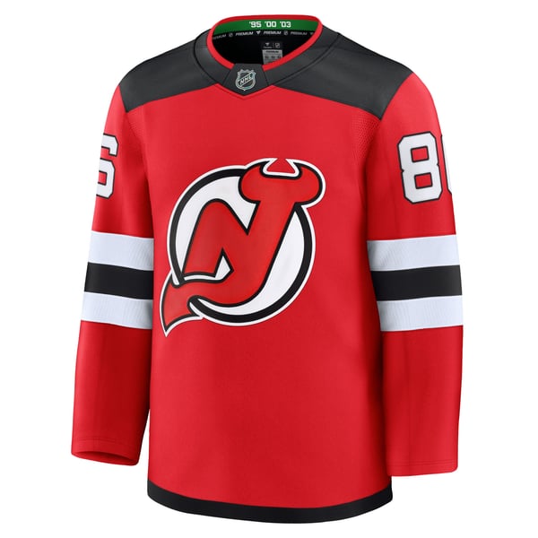 Fanatics Jack Hughes New Jersey Devils Home Premium Jersey