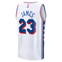 Fanatics LeBron James Philadelphia 76ers Fast Break Jersey