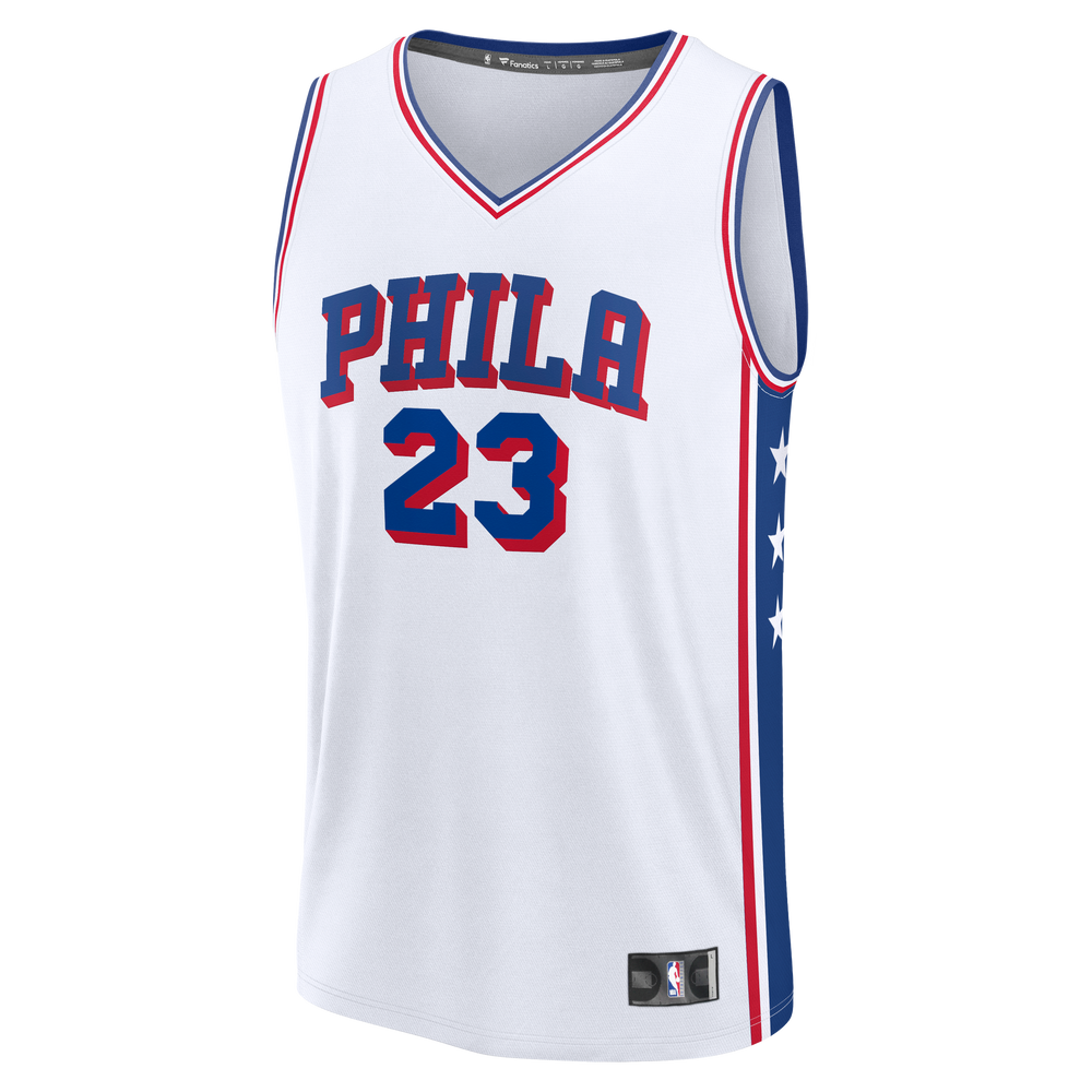 Fanatics LeBron James Philadelphia 76ers Fast Break Jersey